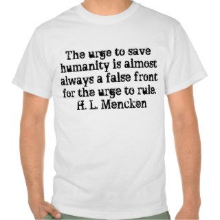 The urge to save humanity is almost always a fatee shirt