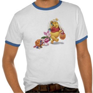 Winnie the Pooh and Piglet Halloween T Shirt