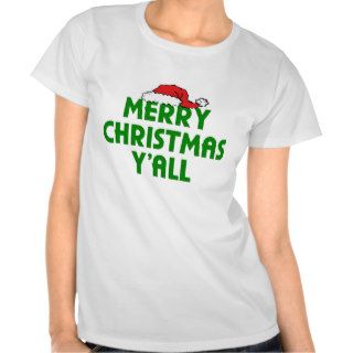 Merry Christmas Yall T Shirts