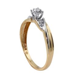 Isabella Collection 10k Gold1/10ct TDW Diamond Ring (H I, I2 I3) Palm Beach Jewelry Diamond Rings