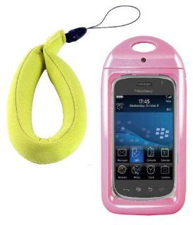 New Trident Wave Waterproof Smartphone Case with FREE Floating Wrist Lanyard ($12.95 Value) and Free Neck Lanyard for most iPhones and Blackberry Smartphones   Pink (Fits Phones Measuring Up to 4.5 x 2.6 x .6 Inches)  Diving Duffles  Sports & Outdoor
