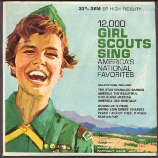 12,000 Girls Scouts Sing 33rpm 1965 Farragut ID Entertainment Collectibles