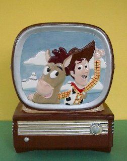 Disney Pixar Toy Story 2 Woody Bullseye Cookie Jar  Other Products  