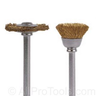 DREMEL Brass Brush 2 Pack (535 & 536) Model # 4311   Power Rotary Tool Accessories  