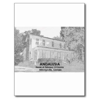 Andalusia   Home of Flannery O'Connor Postcards