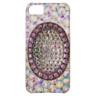 BLING BLING Iridescent Rhinestone IPhone4 Case Cover For iPhone 5C