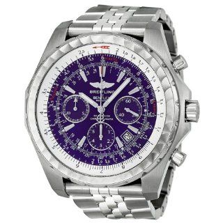 Breitling Bentley Motors T Chronograph Purple Dial Mens Watch A2536313 Q522BKLT Breitling Watches