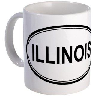  Illinois Euro Mug   Standard Kitchen & Dining