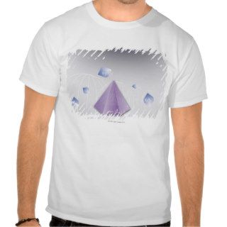 Formula, graph, math symbols 8 t shirts
