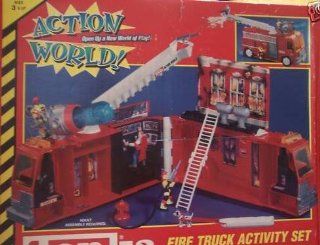 Tonka Action World Fire Truck Activity Set Toys & Games
