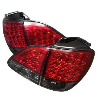 Lexus RX 300 01 02 03 LED Tail Lights + Hi Power White LED Backup Lights   Smoke Red (Pair) Automotive