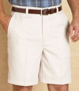 Windham Pointe CoolBest� Flat Front Shorts SAND BEIGE 40W at  Mens Clothing store
