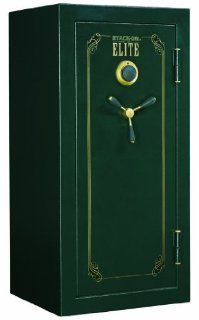 Stack On GSX 524 55 Elite Safe in Green with Combination Lock, 24 Gun   Cabinet Style Safes  