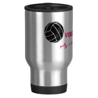 Volleyball Thermos Coffee Mug