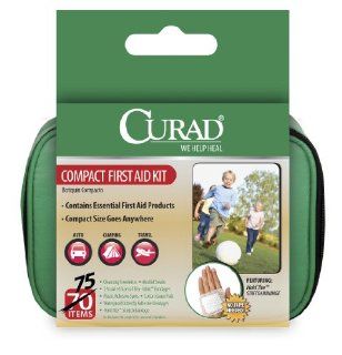Curad Travel Kit In Soft Case, 75 Count Health & Personal Care