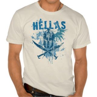 Hellas Warrior T Shirts