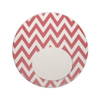 Personalized Monogrammed Gifts  red Drink Coasters