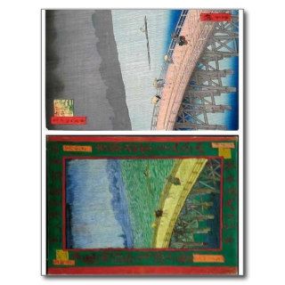 No higher resolution available. Hiroshige_Van_Gogh Postcards