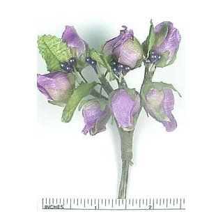 Lavender Mini Silk Craft Wedding Flowers 12 Bunches   Artificial Flowers