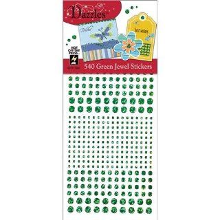 Dazzles Stickers  540 Green Jewel