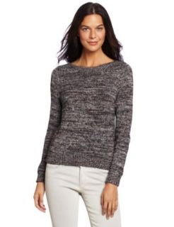 525 America Women's Cropped Boatneck Pullover Sweater, Ginger Snap Combo, Small