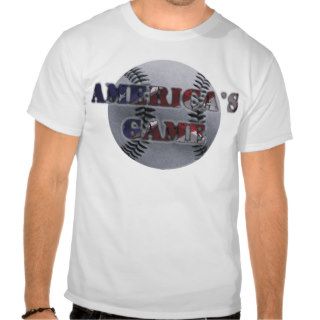 Baseball, Americas Game Tshirts