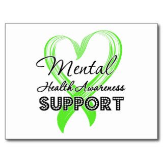 Mental Health Awareness   Support Post Cards