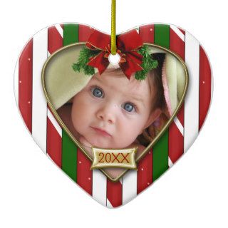Baby's First Photo Frame Christmas Tree Ornament