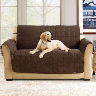 Waterproof Furniture Protector   Love Seat Protector (Fits 58" to 73"W), Color Burgundy   Pet Furniture Covers