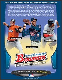 2013 Bowman Draft Picks & Prospects Baseball Hobby Box at 's Sports Collectibles Store