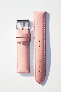 20mm PINK Patent Leather Watchband with Quick Release Pins Michele Style at  Women's Watch store.