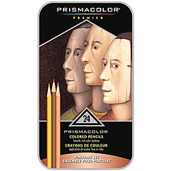 Prismacolor Premier Colored Pencil Portrait Set (Case of 24) Sanford Colored Pencils