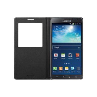 Samsung Galaxy Note 3 S View Cover Folio Case (Black) Cell Phones & Accessories