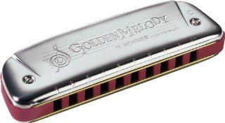 Hohner Golden Melody Harmonica, Key Of G Major Musical Instruments