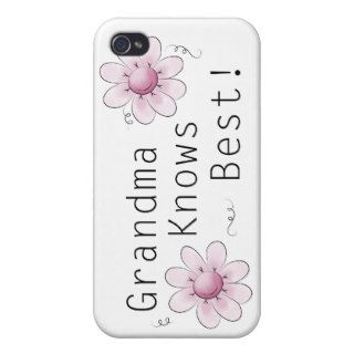 Grandma Knows Best Cover For iPhone 4