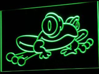 ADV PRO i543 g Frog Beer Bar Pub Display Lure Neon Light Sign  