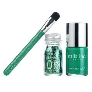 Nails Inc Bling it on Emerald Collection  Nail Polish  Beauty
