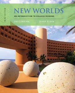 New Worlds An Introduction to College Reading Joe Cortina, Janet Elder 9780073513461 Books