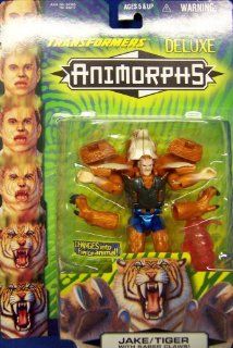 Transformers Deluxe ANIMORPHS Jake/Tiger Toys & Games