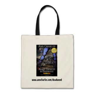 Nearly Departed in Deadwood Small Tote Tote Bags