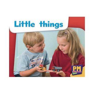 Little Things PM Magenta Starters One (PM Starters) (9780170133425) Nelson Australia, Beverley Randell Books
