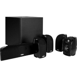 Polk Audio TL2600 Speaker System (Set of Six, Black) Electronics