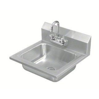 Just A 544 912 2 Single Compartment 20ga T 304 Stainless Steel Hand Wash Sink   Single Bowl Sinks  