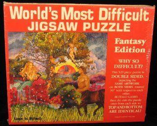 World's Most Difficult Jigsaw Puzzle Fantasy Edition   Love Is Blind  529 Piece Puzzle  Other Products  