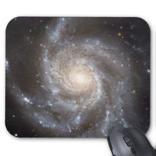 Spiral Galaxy Messier 101 Mouse Pads