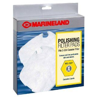 Marineland PA11500 Canister Filter Polishing Filter Pads for PC ml530, 2 Pack  Aquarium Filter Accessories 