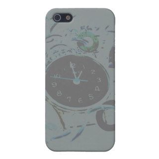 Gray, Black and White Steampunk Clock Cases For iPhone 5