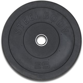 Steelbody 25 lbs Rubber Bumper Plate (STBR 0025)