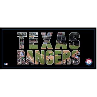 Artissimo Texas Rangers Team Pride 12X36 Canvas Art, Texas Rangers