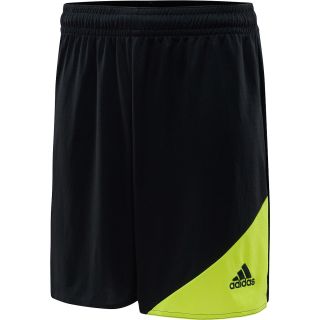 adidas Mens Striker 13 Soccer Shorts   Size Xl, Black/solar Blue